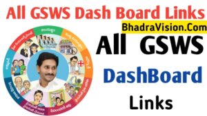 ALL GSWS Dash Board Links