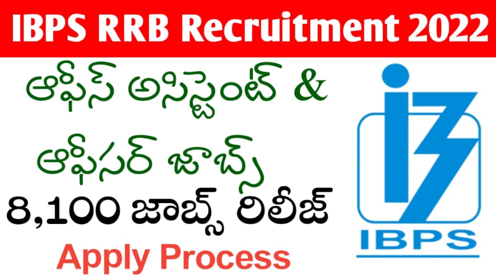IBPS RRBs Recruitment 2022- Opening for 8100 Officer Posts Apply Online