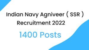Indian Navy Agniveer (SSR)