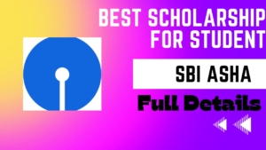 SBIF ASHA Scholarship 2023 for 6th-12th School Students APPLY Now