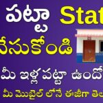 Ap illa Pattalu Status Check Online 2023