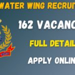 BSF Water Wing Recruitment 2024 For 162 Vacancies